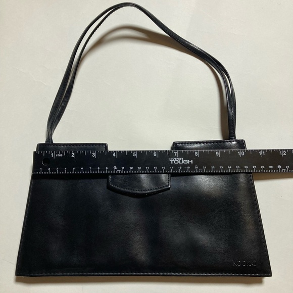 Kookai Vintage 1998 Leather Purse Minimalist Black - Picture 7 of 10